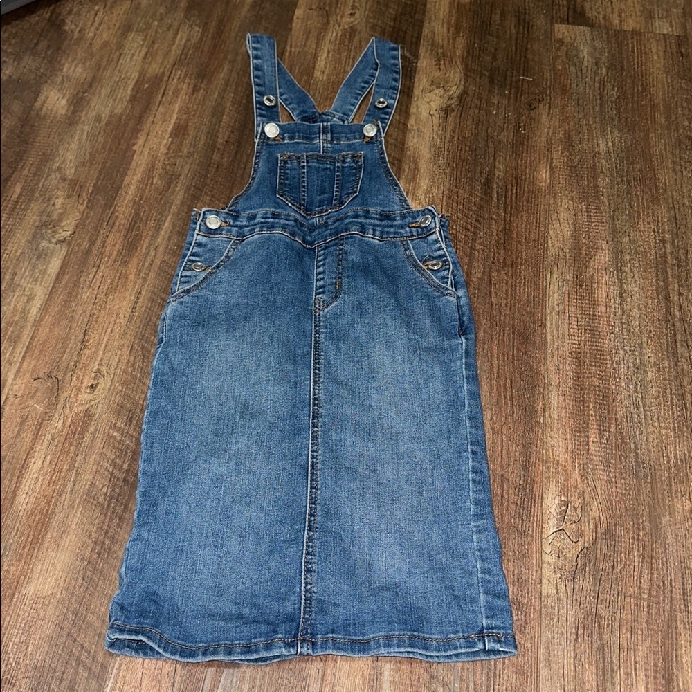 Rock Kids Denim Dress Jumper size 4/6‎